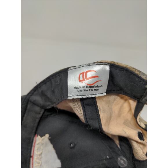 Schonox HPS North America Camo Strapback Hat OSFM Embroidered Logo OC Cap - Picture 9 of 10